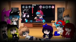 Gacha Club | (FNF+Me) With New Special Guest? React To Friday Night Funkin Vs Sonic exe 2.0 (Part 1