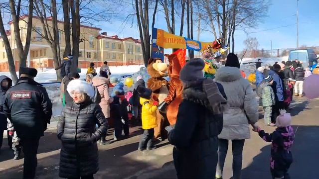 Масленица 2022, посёлок Володарского. смотреть онлайн