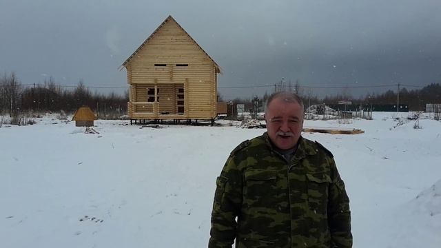 11.02.2016, Баня 6,0х7,3 м, в Московской области смотреть онлайн