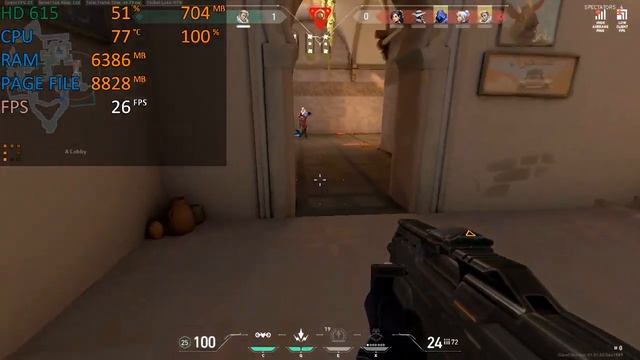 Valorant - Intel® Core™ m3-7Y30 - Intel® HD Graphics 615 - 8 GB Ram смотреть онлайн