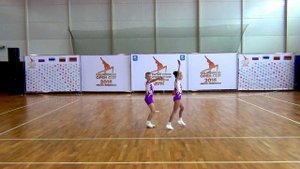 AEROBIC GYMNASTICS ND1 MP  Новомосковск Дуэт