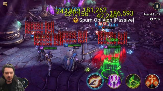 Thea vs 3 Siphi + 2 Rotos (Floor 66 Hard) | Raid Shadow Legends