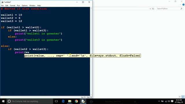 Nested If Else condition or Nested If Else Statement in Python смотреть онлайн