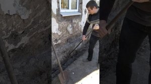 Подготовка и укрепление фундамента с цоколем Видео №1