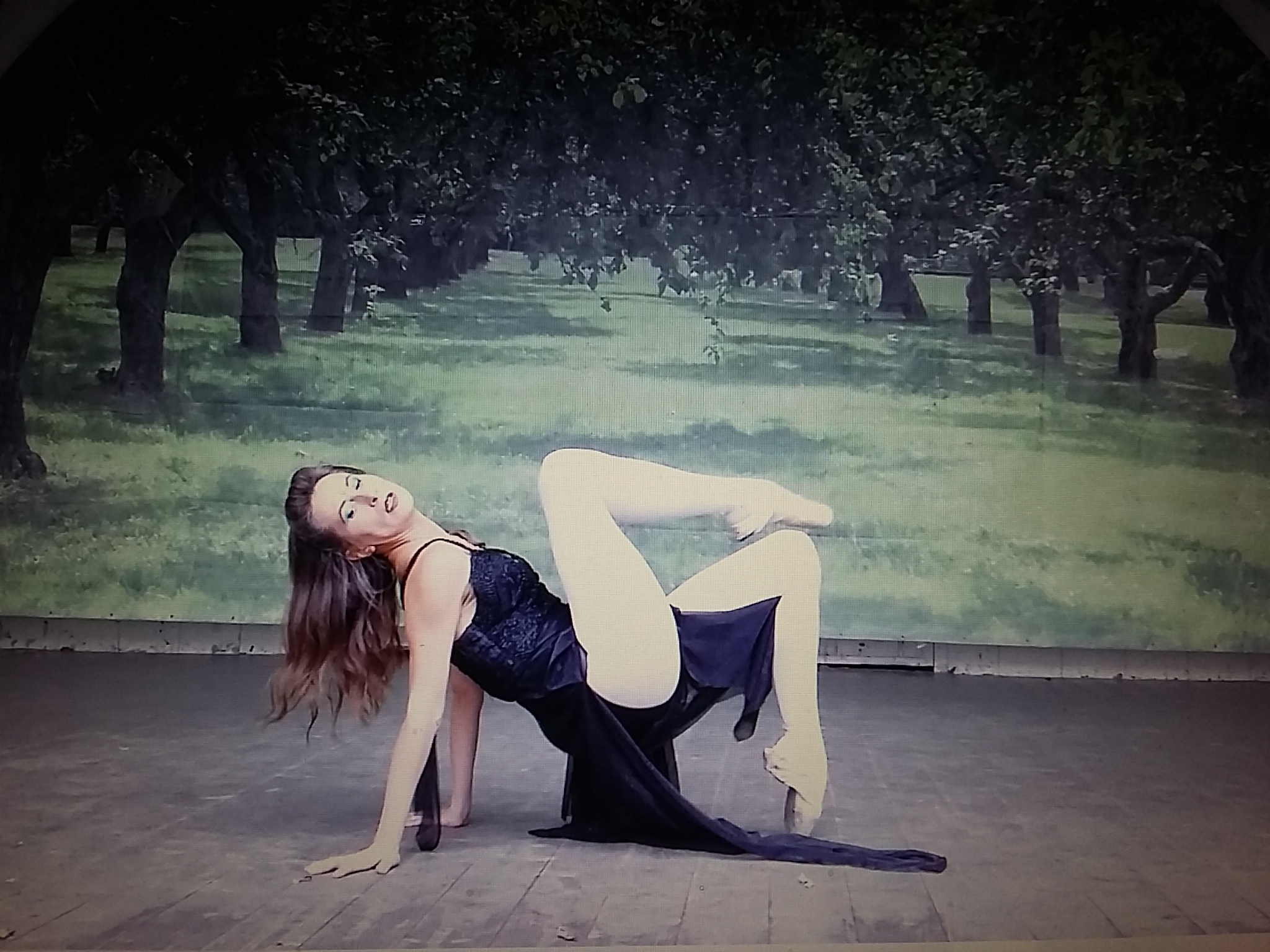 "Так дымно" В. Высоцкий / "Одинокое танго" - хореограф и балерина Маргарита Андреева смотреть онлайн