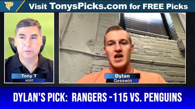 New York Rangers vs Pittsburgh Penguins 5/9/2022 FREE NHL Picks and Predictions on NHL Betting Tips