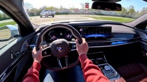 2023 BMW 760i xDrive - POV Test Drive (Binaural Audio)