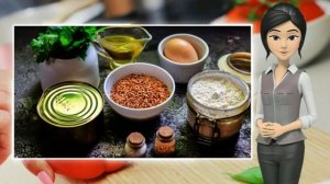 Гречневые котлеты с консервами