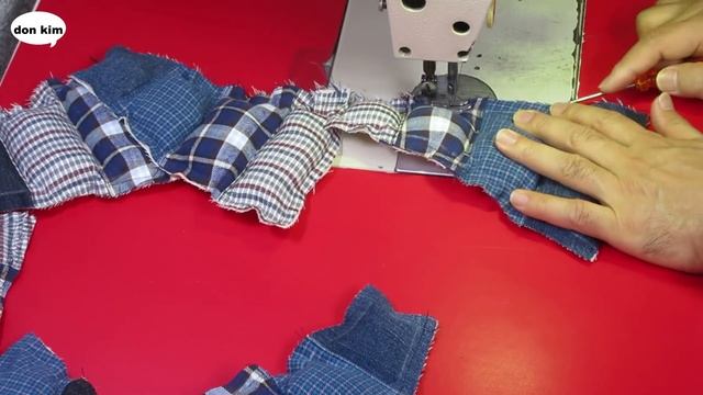 DIY스파이더 원형 플로어 매트/Fabric Scraps/"Spider Web" Circle Floor Mat смотреть онлайн