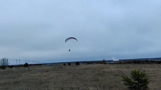 Доработанный самодельный четырехтактный парамотор 27.04.2021.