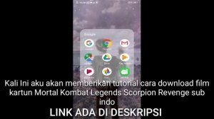 Tutorial Download dan Nonton Film Animasi Mortal Kombat Legends Scorpion Revenge Sub Indo 2020