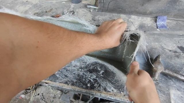 Достаю деталь из матрицы | стекловолокно | стеклопластик.