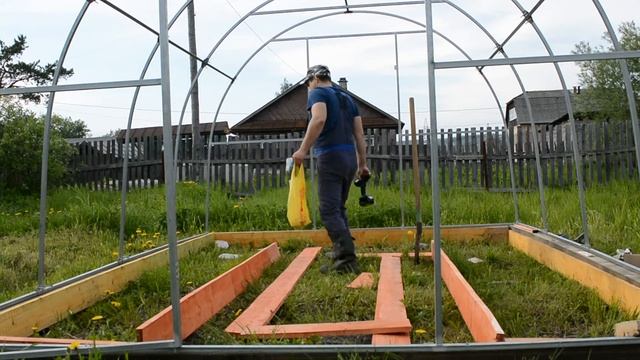 Сборка теплицы из поликарбоната смотреть онлайн