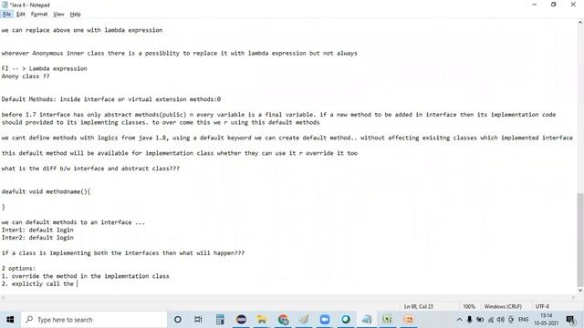 Java 8 features :: Interface vs Abstract class | Java 8 features for Beginners