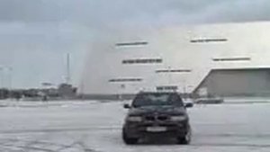 Дрифт на БМВ х5. 2010г.