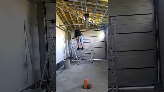 гараж с мастерской, как сделать потолок из гипсокартона. #мастеркласс #trockenbau #baustelle #knauf смотреть онлайн