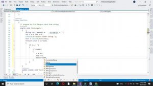 Program to find Longest Word from text with c#