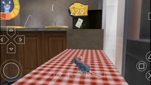 Кушай песик. Прохождение игры Рататуй. смотреть онлайн