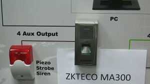 Биометрическая система контроля доступа MA300
