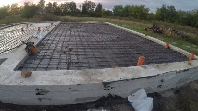 Заливка чернового пола / готовый фундамент / обустройство пола в частном доме