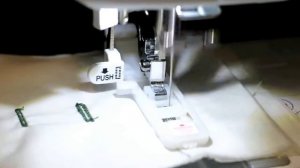 Автоматическая штопка на швейной машине AstraLux H20A