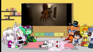 fnaf 9 gacha club реакция на Валеру гостера (гоняюсь за лысым) 1 часть