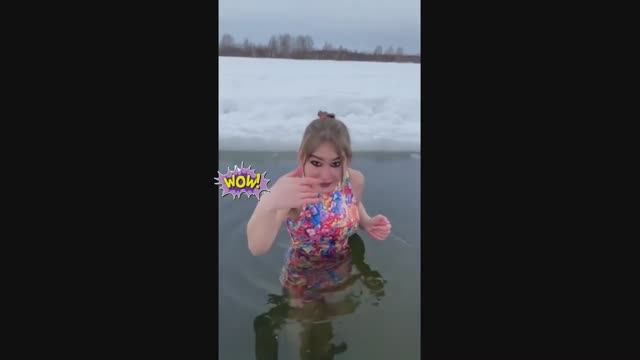 Окунуться в прорубь правильно #здоровье #моржевание.mp4 смотреть онлайн
