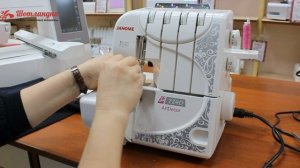 Janome 724D ArtDecor - обзор оверлока