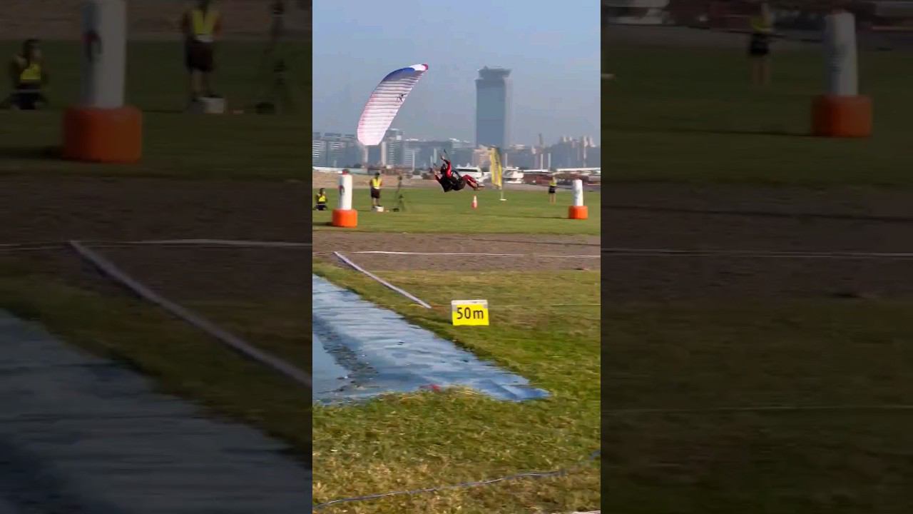 Swoop Speed run at Dubai International Parachute Championship 2023 | #DIPC #shorts смотреть онлайн