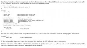 NGINX reverse-proxy in front of Domino server (2 Solutions!!)