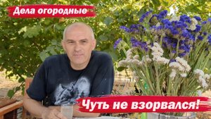 Дела огородные. Чуть не взорвался