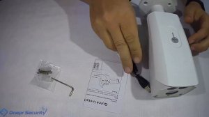 IP видеокамера Dahua DH-HAC-HFW1220DP - распаковка и комплектация