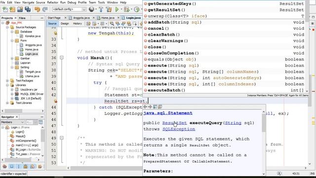 Membuat login Java dengan Database Mysql смотреть онлайн