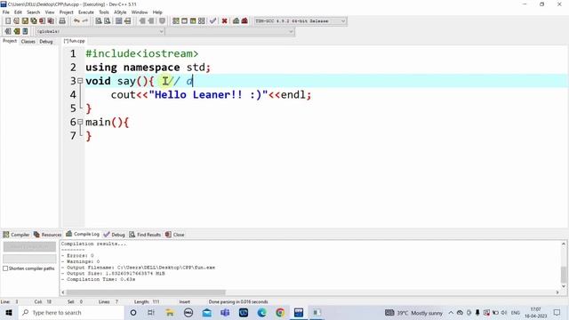C++ Functions | Learn Coding