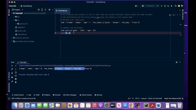 What are Dictionaries in Python - Tutorial #5 | Python for Absolute Beginners