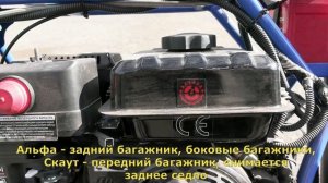 Сравнение мопеда Альфа и бюджетного Скаута - Скаута-2