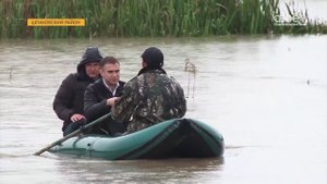 Река Егорлык вышла из берегов  Хутор Верхнеегорлыкский отрезан от внешнего мира