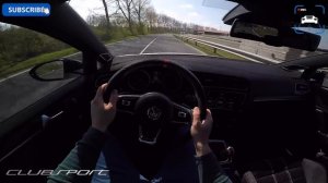 VW Golf 7 GTI vs CLUBSPORT vs GOLF R 0-230 km/h ACCELERATION & POV DRIVE by AutoTopNL