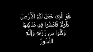 СУРА ТАБАРАК  سورة الملك