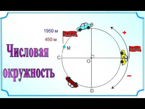 1. Числовая окружность. 10 класс