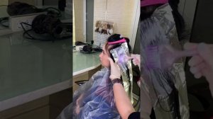 Выход с чёрного. Тест прядь.