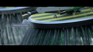 Коммунальная вакуумная подметальная уборочная машина МК2000