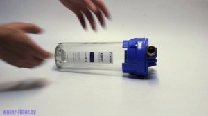 Обзор прозрачного корпуса Гейзер 10 SL 1/2"-3/4" за 1,5 минуты