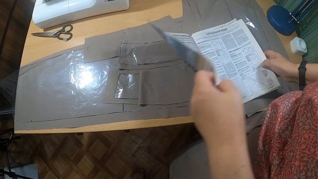 Шью брюки из Burda смотреть онлайн