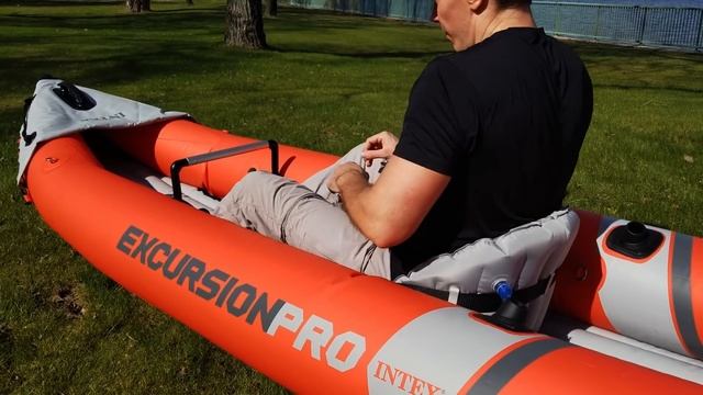 INTEX Excursion PRO Kayak Review ( The Best Budget Inflatable Kayak ) смотреть онлайн