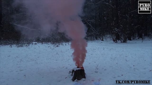 Тест Красной Дымовой смеси 60гр/Red Smoke Mixture Test 60gr смотреть онлайн