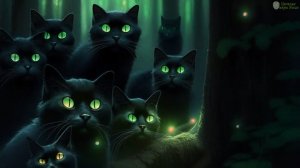 Мультфильм «Завораживает волшебный взгляд кошки».