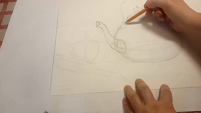 Перченок О Г Уроки живописи Натюрморт гуашь часть 1 смотреть онлайн