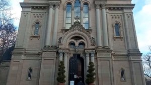 Ортодоксальная Церковь святой Елизаветы на горе в городе Wiesbaden