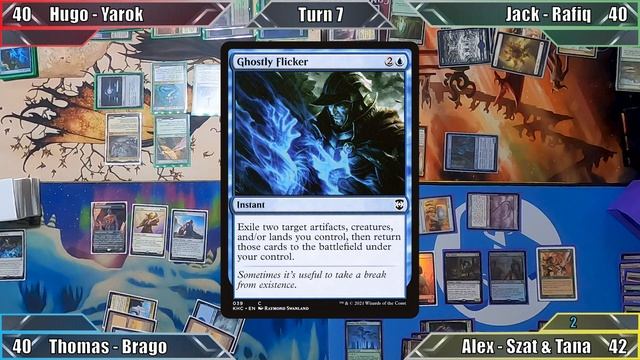 DOUBLING TRIGGERS IS BONKERS!!! EDH Gameplay 112 - Yarok VS Rafiq VS Brago VS Szat & Tana смотреть онлайн